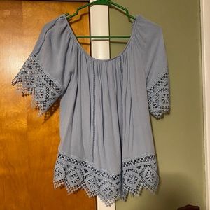 Charlotte Russe Off the Shoulder Blouse